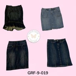 Collection de jupes en denim longues Y2K | Mode vi..