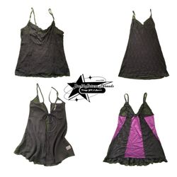 Y2k Gothic Vibe Girl Cami Top B2F-210