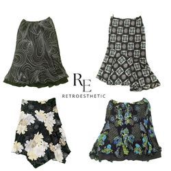 Y2K Unique Poly Skirts RE-3813
