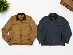 "Workwear Harrington jackets"