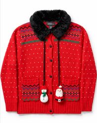 Vintage Novelty Knits / Christmas Mix, Embroidered..