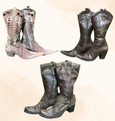 Mix Western Cowboy Boots