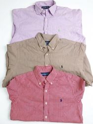 Ralph Lauren Button Down Shirts (162B)