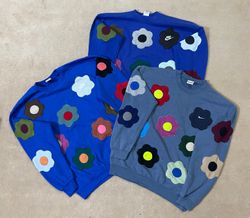 upcycle Nike patchwork sweashirts 🐒