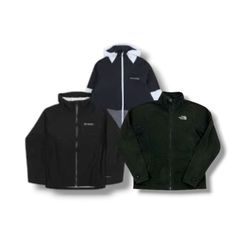 Vintage mix branded fleece jacket (147)