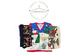 Vintage unique Christmas jumpers