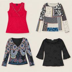 Blouse en maille Y2k