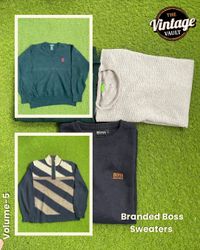 Branded Mix Sweaters Of Boss, Volume : 5, 15 Piece..