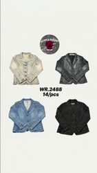 Y2k denim jackets WR-2488