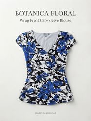 5x Women's Printed Short Sleeve Tops and Blouses m..