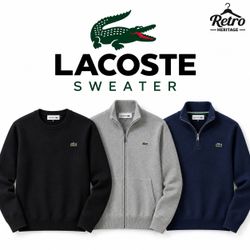 Authentic Lacoste Sweaters Including Full Zips and..