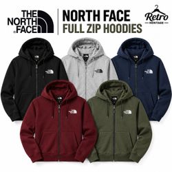 The North Face Full Zip Hoodies - S018/018