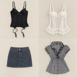Y2k vintage mix tops