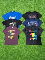 SINGLE STITCH TEES music, disney, movie, vintage