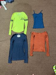 Abercrombie & Fitch Hollister Long Sleeve T-Shirts