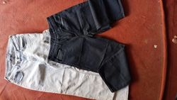 jeans unissex de segunda mão