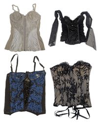 corsets et tops bustiers de style vintage.(TR-1006..