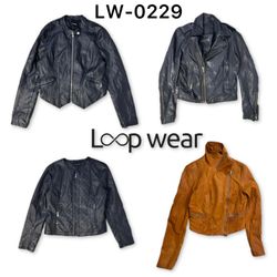 Y2K Leather Biker Jackets
