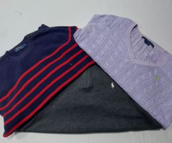 Ralph Lauren Sweaters – 1/4 Zip, Cable Knit, Round..
