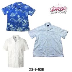 Bold Floral Hawaiian Shirt For Laidback Weekend Ad..