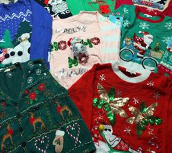 Vintage Christmas 3D Sweaters