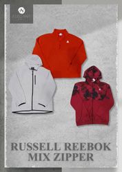 Russell & Reebok Zipper - EVM1987