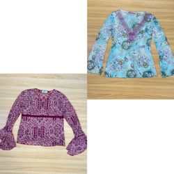 Printed Tops and Blouses