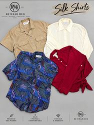 Women Silk Shirts