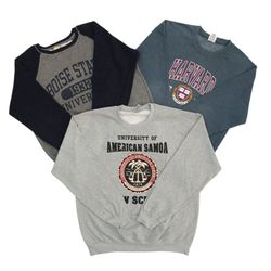 Vintage College & University Sweatshirts