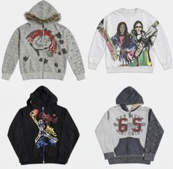 Y2K Graphic Hoodies