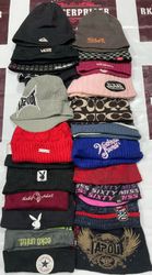 Y2K Branded Billabong Playboy Knit Winter Beanies