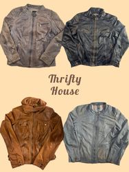 Y2K Leather Jackets(TH/824)