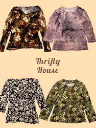 Y2K Printed Blouses(TH/827)