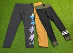 8170 - Pink Activewear Graphic Print Leggings
