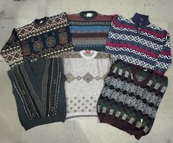 Ethnic printed sweaters