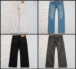 CR13516 Fascione di jeans vintage da uomo Levi's