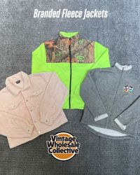 🔴 Branded Fleece Jackets - (16/10)