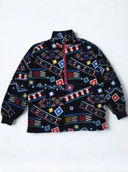 Crazy Patterned Fleece Jackets