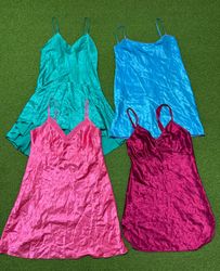 Yv1540 Slip Satin Lace Trim Camisole Tops