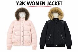 Y2K women’s Hooded Jackets and Winter Outerwear