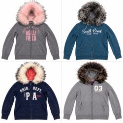 Y2K Upcycled Mix Brands  Zip-up Hoodies