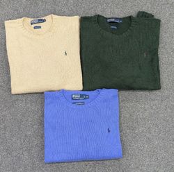 CRZV00008 Vintage Polo Ralph Lauren Sweaters Bundl..