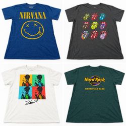 CR13679 Vintage Music T-Shirts Bundle