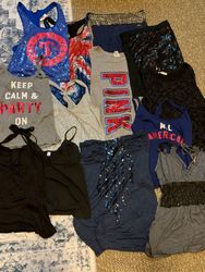 Y2k new york party city girl tops