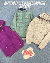 🔴 American Eagle & Abercrombie Jackets - (23/10)