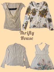 Y2K Women Printed Blouses and Tank Tops(TH/888)