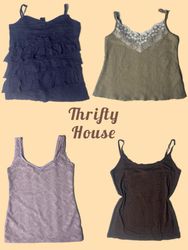 Y2K Women's Camisoles and Tank Tops(TH/891)
