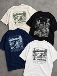 Columbia The North Face Printed T-Shirts