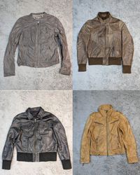 Y2K Vintage Leather Jackets (TR-1065)