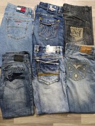 F1608 Herren Baggy Hip-Hop-Jeans